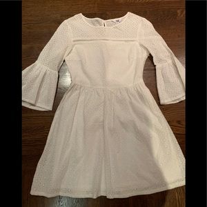 Jack by BB Dakota gorgeous white eyelet dress